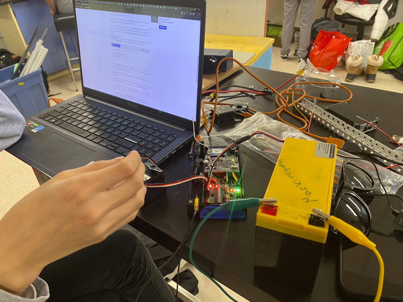 Le système CrcDuino